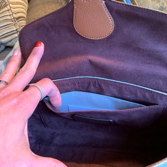 Authentic COACH 1941 Leather/Canvas magnetic flap shoulder/satchel/Crossbody - Picture 11 of 16